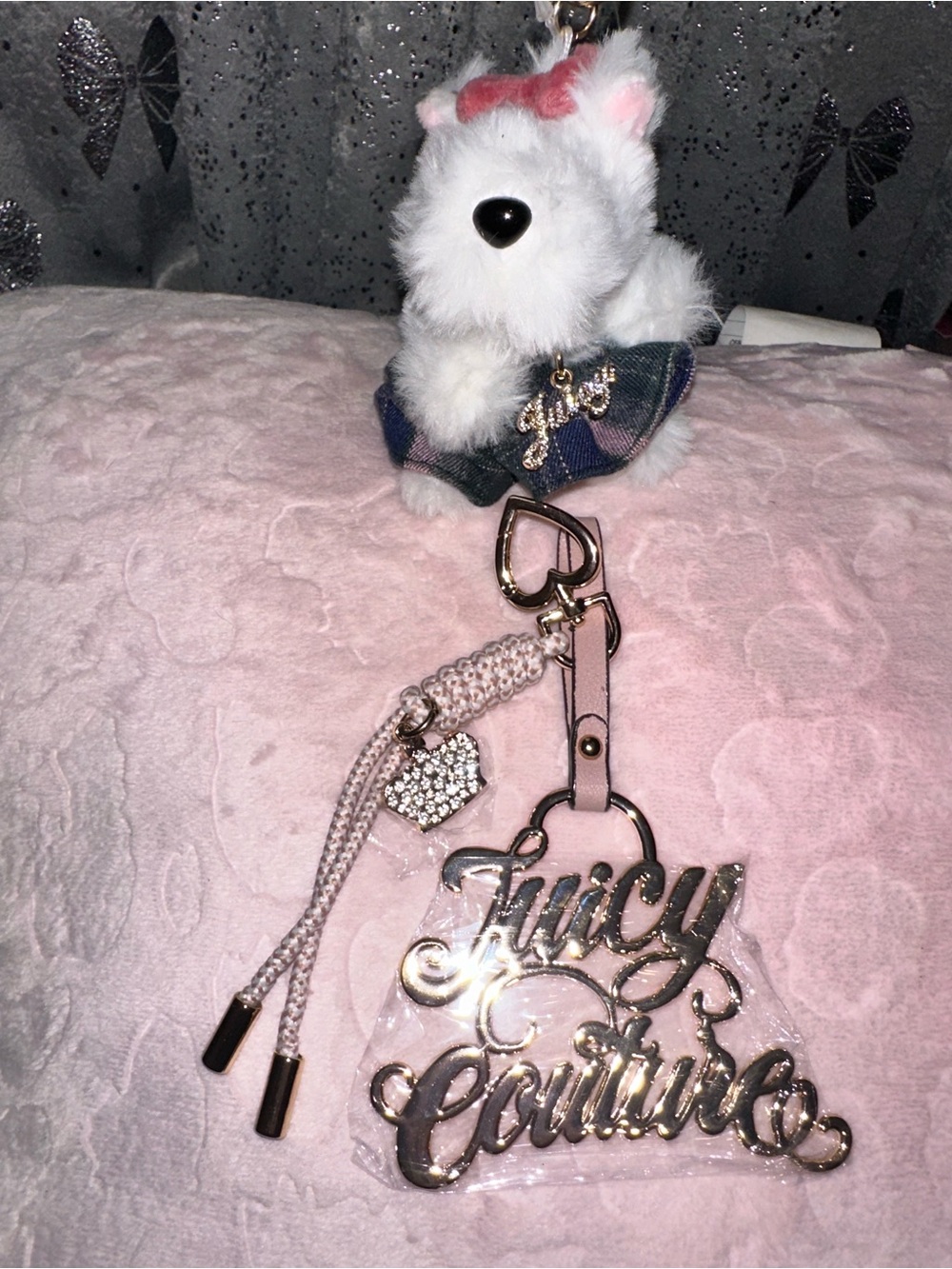 Juicy Couture charm set